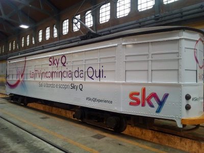 Pellicolatura Sky Tram Milano - Bob Consulting